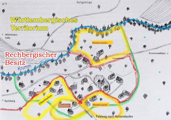 Skizze von Ottenbach